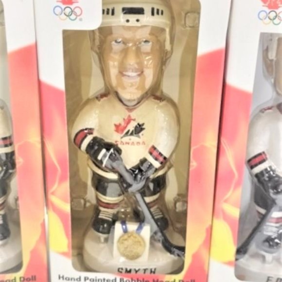 6 Team Canada BOBBLE DOBBLES Bobble Heads NHL Bobble Head Jovanovski Smyth Pega - Picture 6 of 7